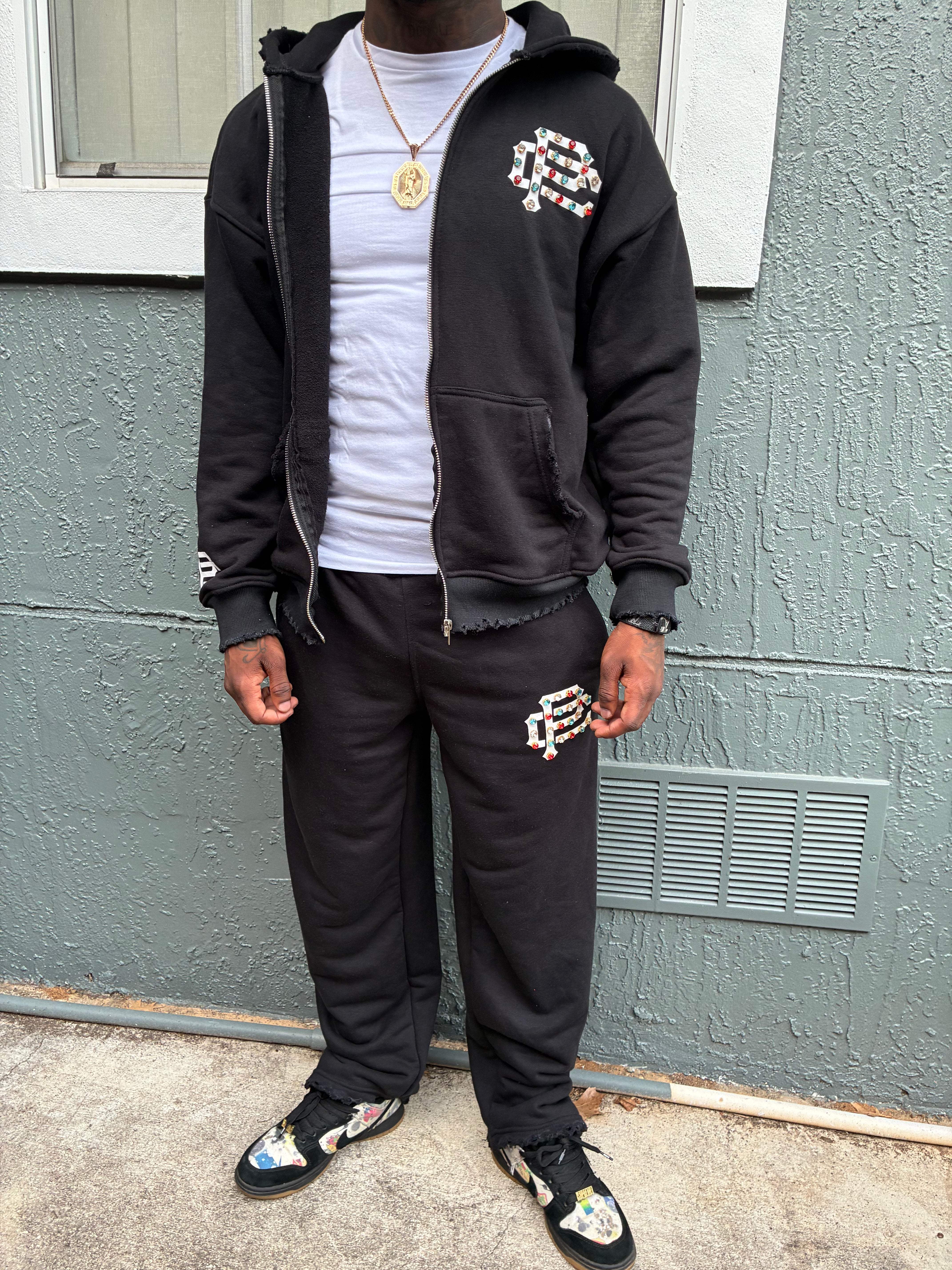 OVERSIZED GEMSTONE SWEATS