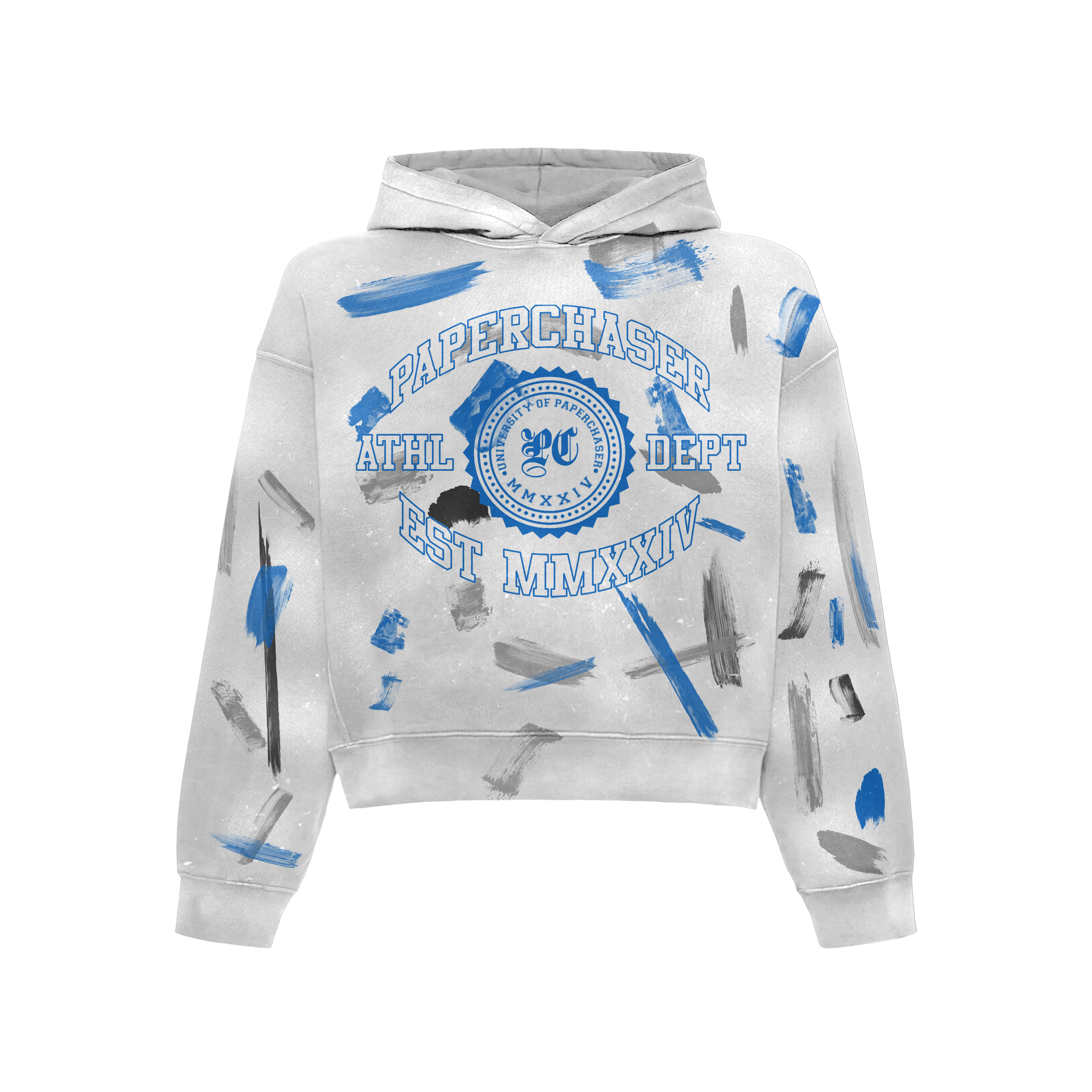 PAINTED COLLEGE ZIP-UP